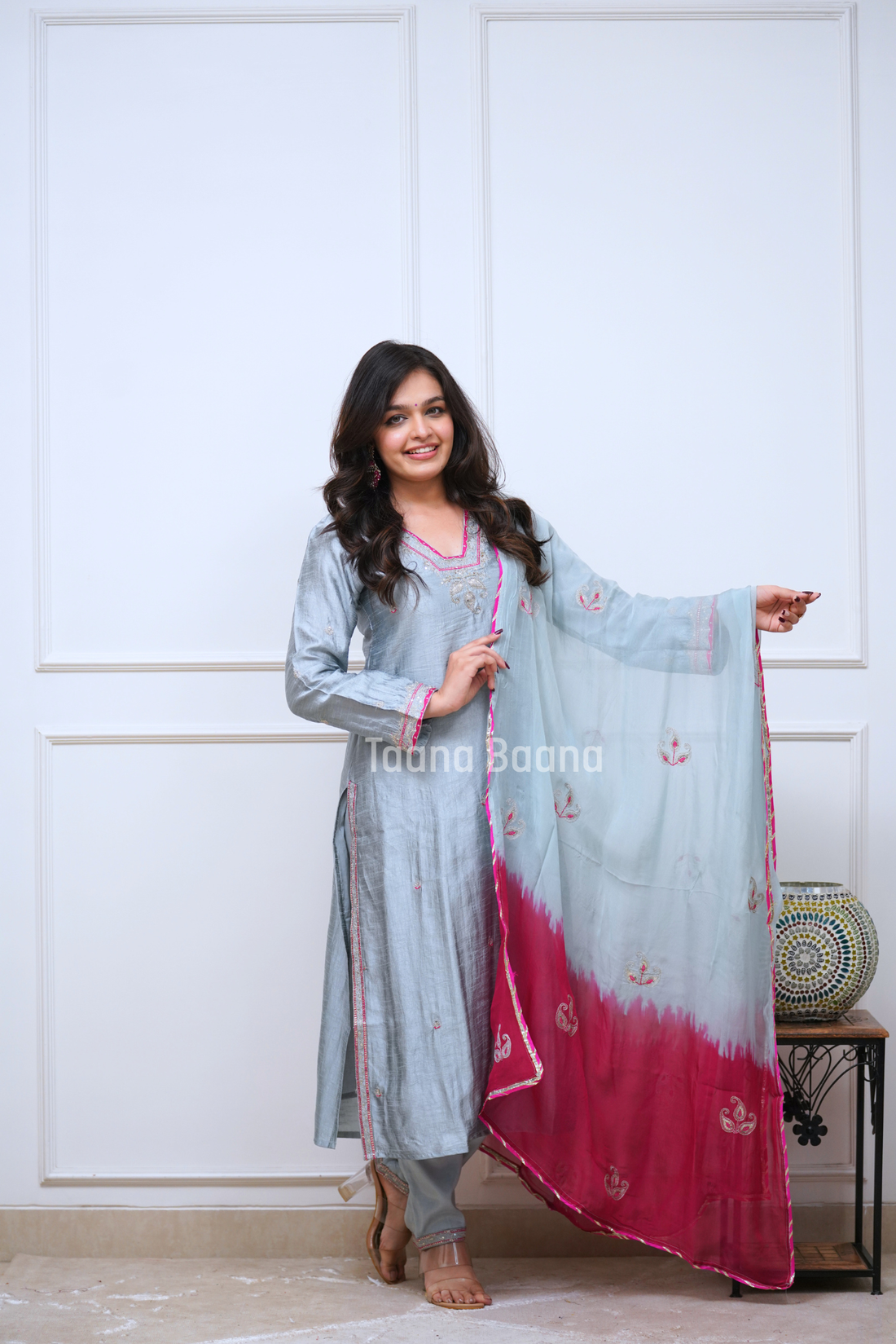 Dupatta Pant Set