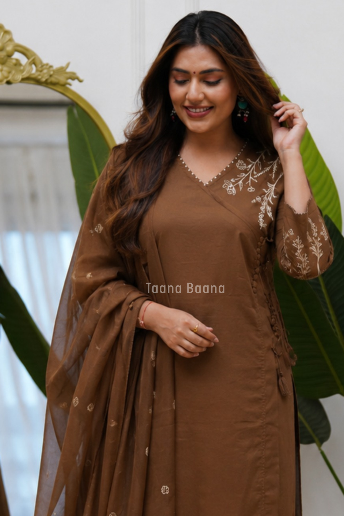 Dupatta Pant Set
