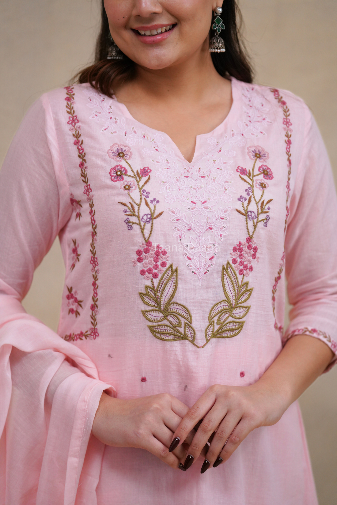 Dupatta Pant Set
