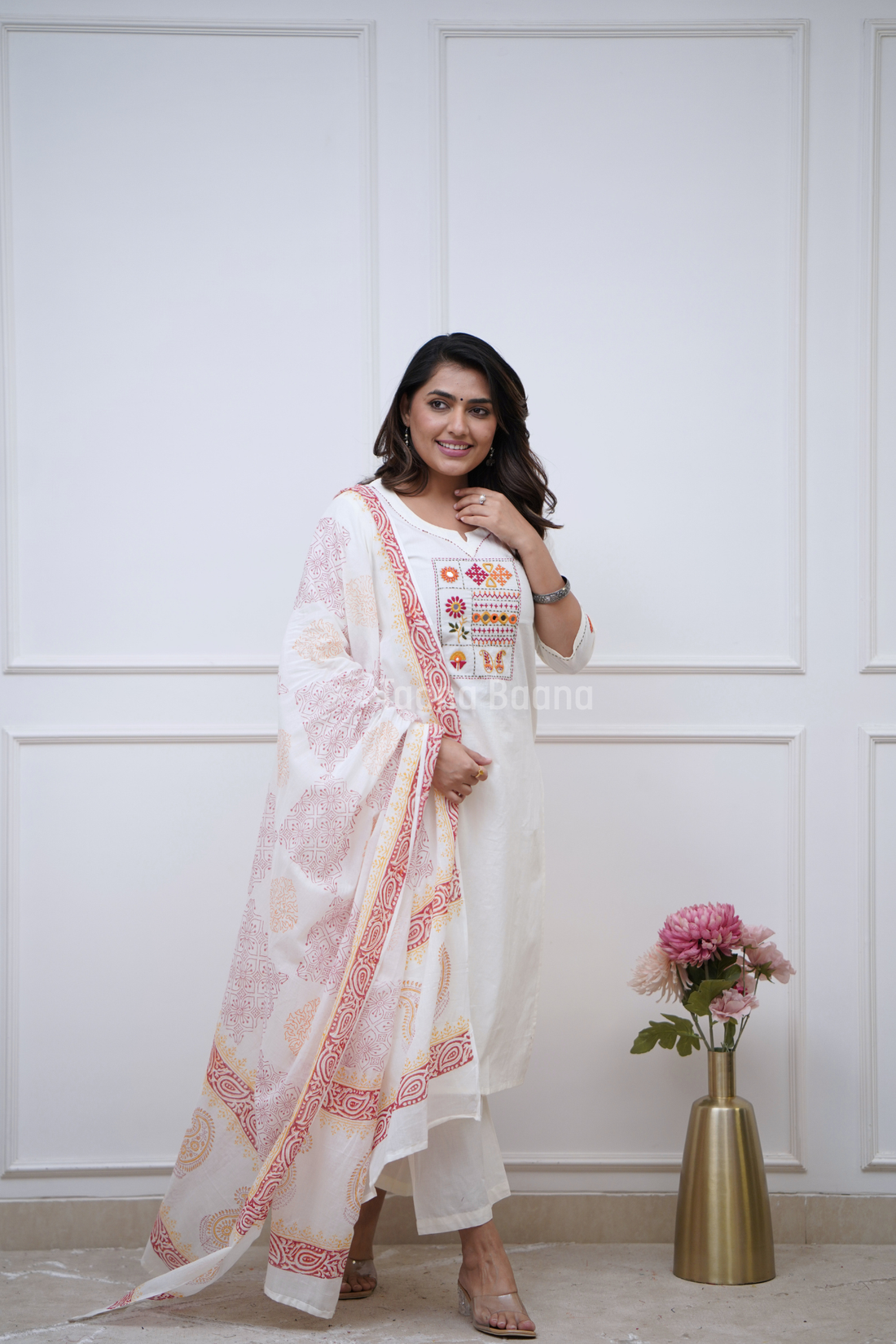 Dupatta Pant Set
