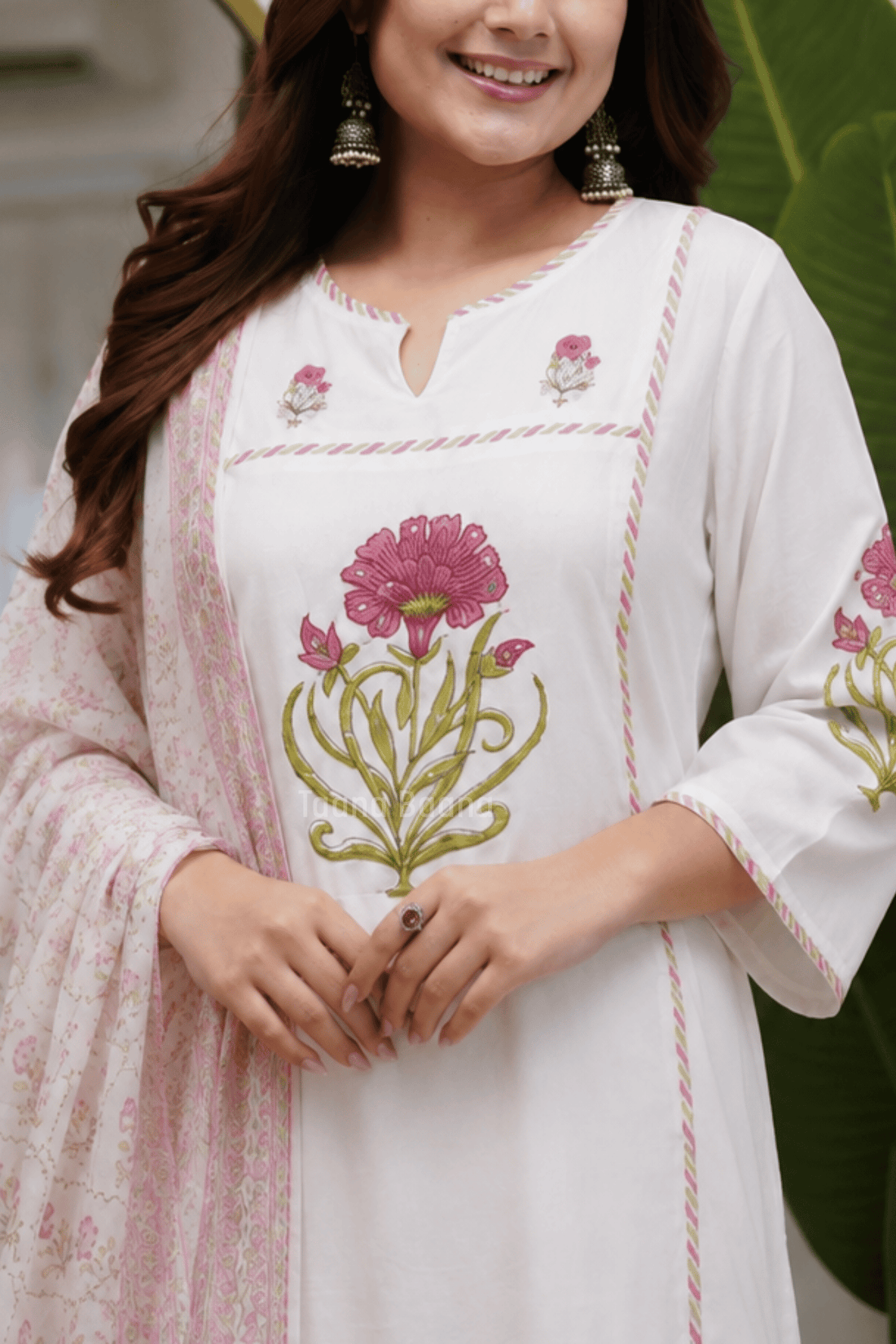 Dupatta Pant Set