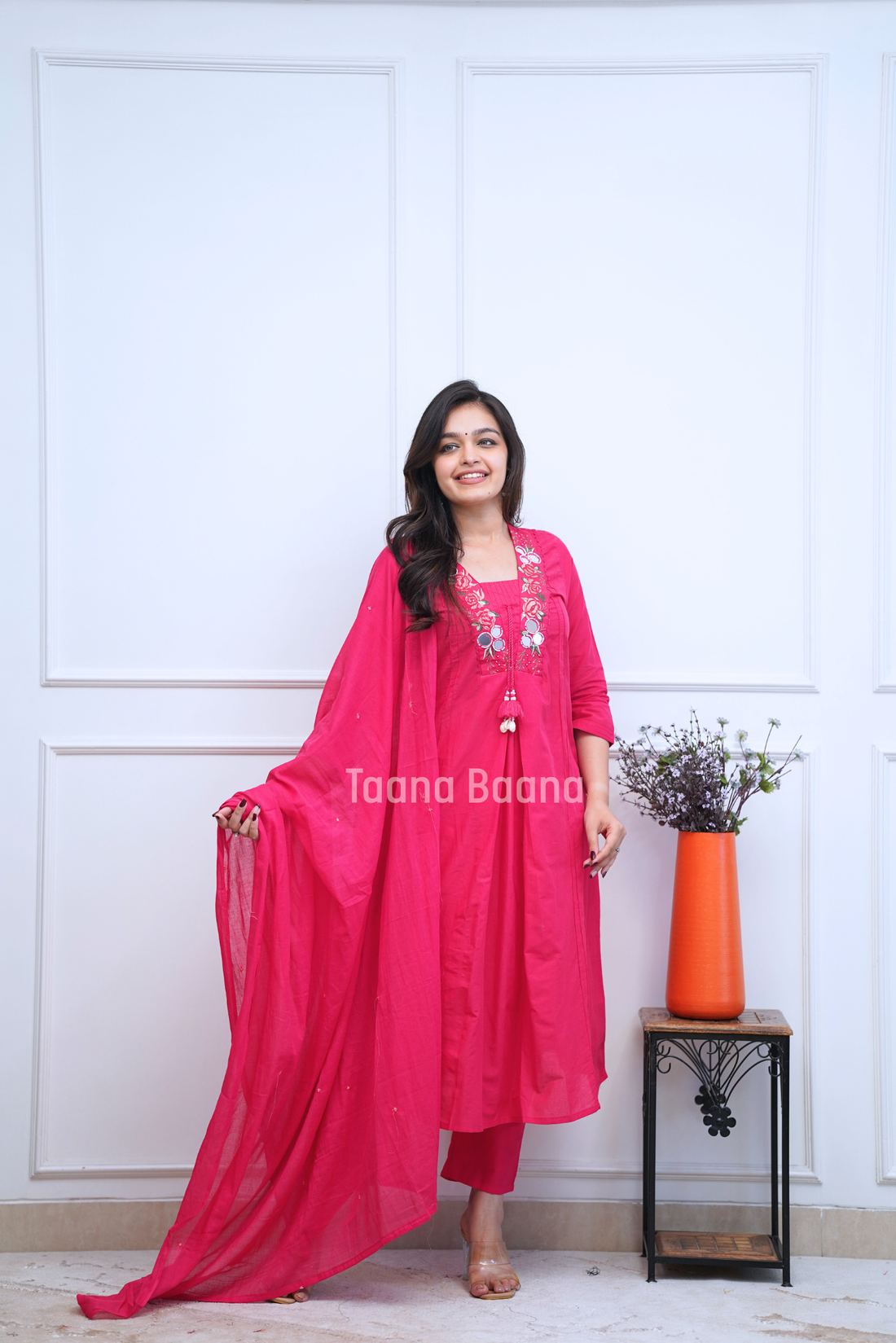 Dupatta Pant Set