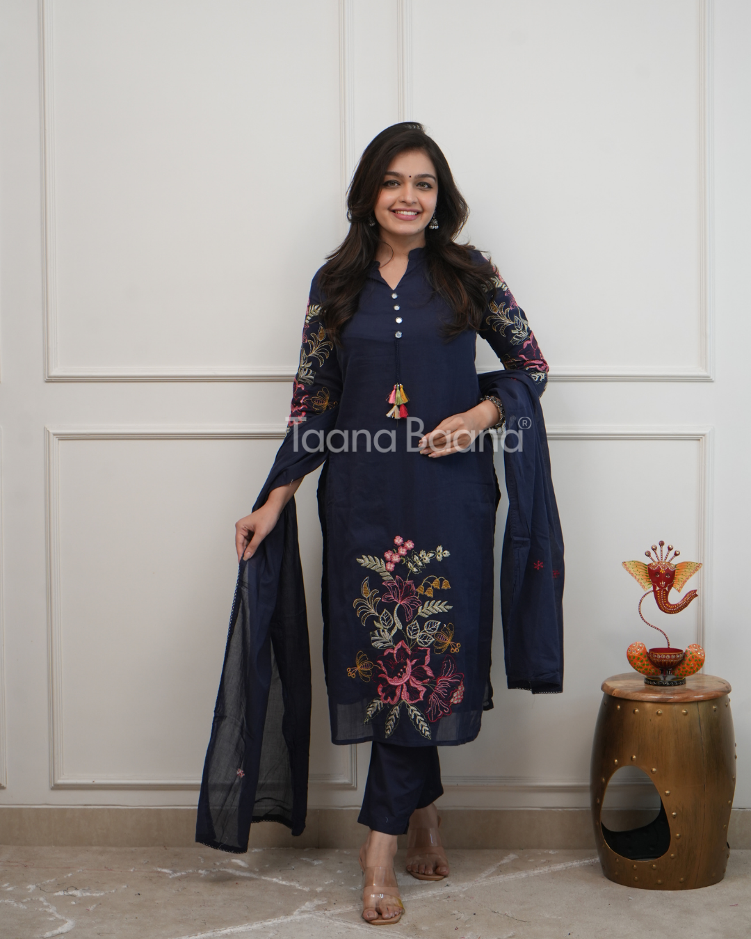 Dupatta Pant Set