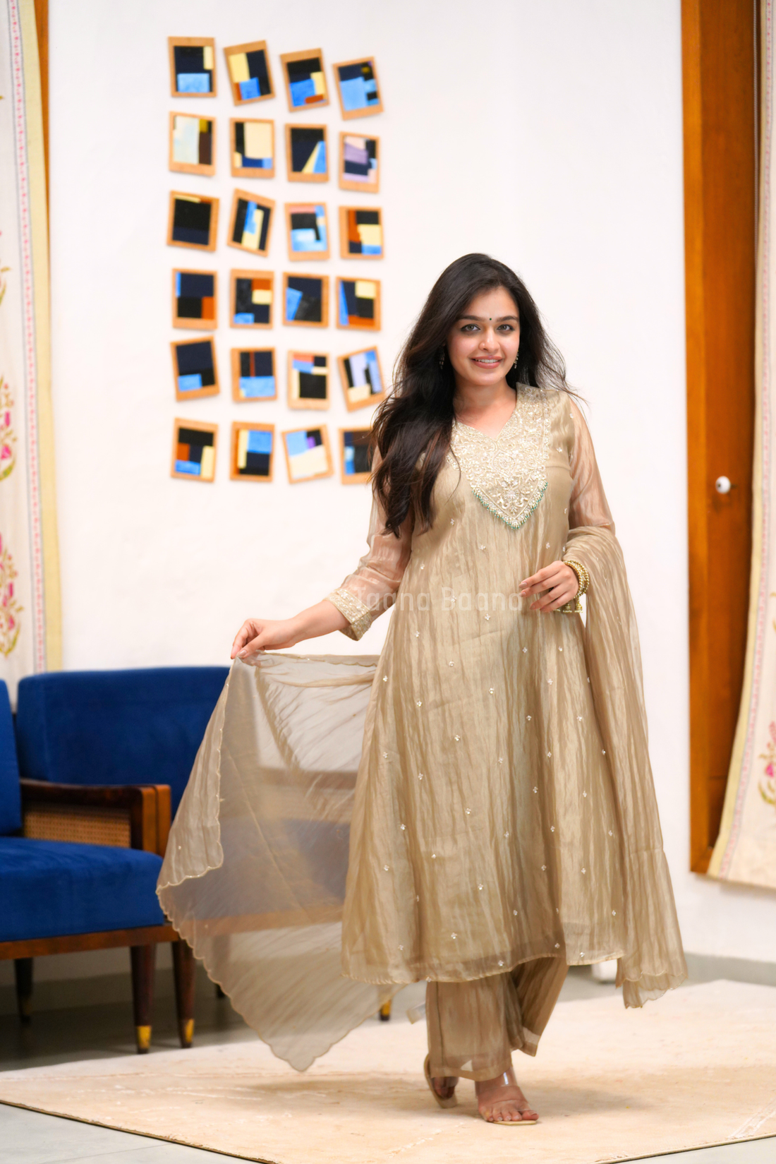 Dupatta Pant Set
