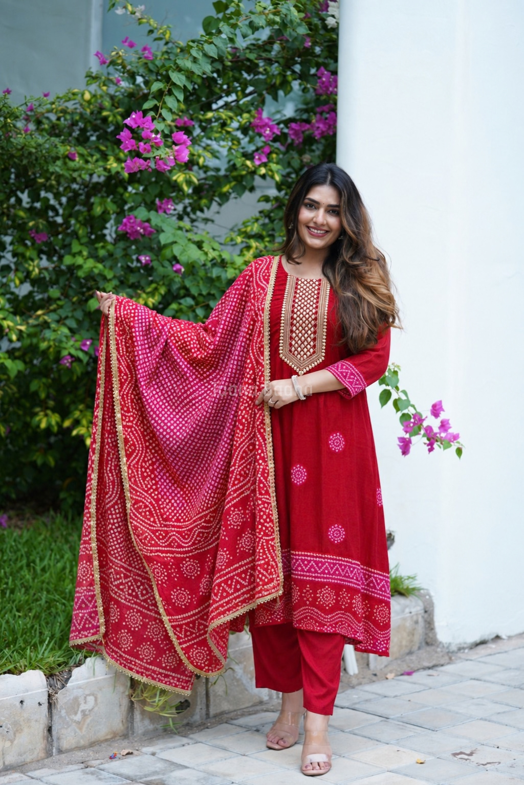 Dupatta Pant Set