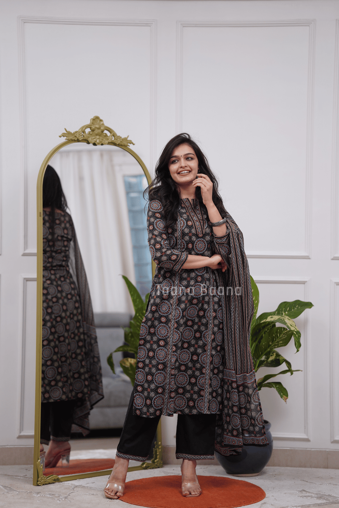 Dupatta Pant Set