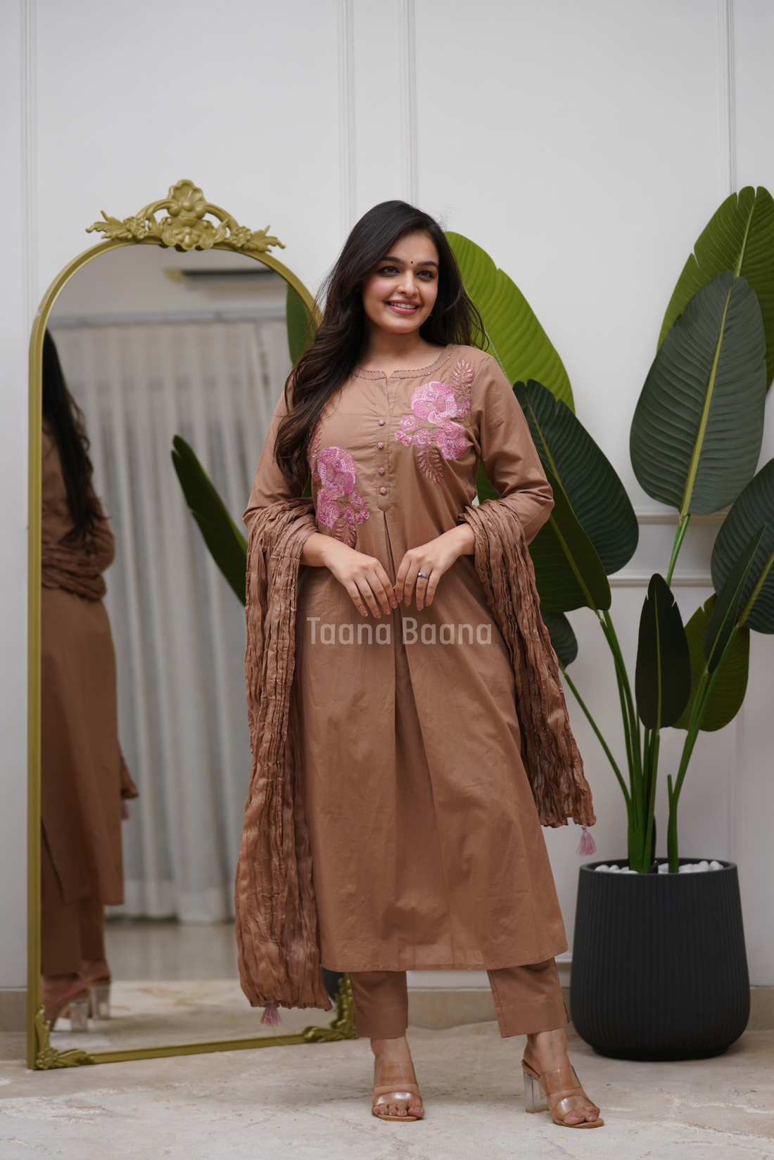 Dupatta Pant Set
