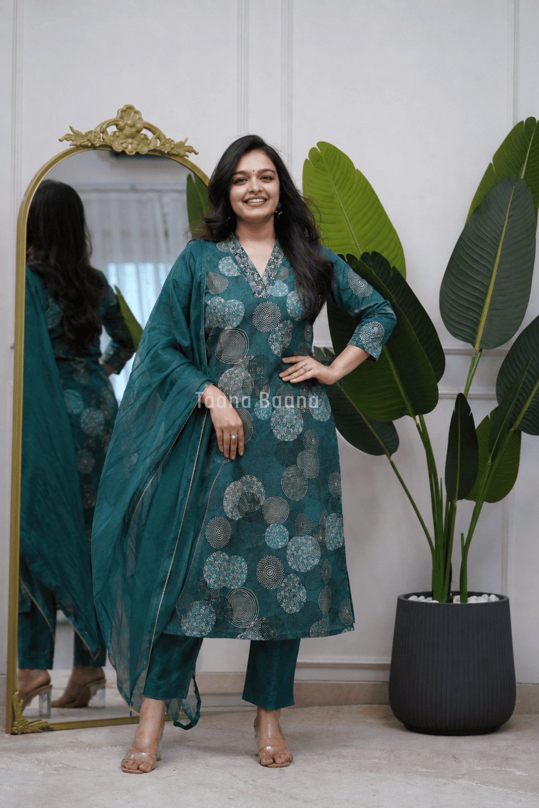 Dupatta Pant Set