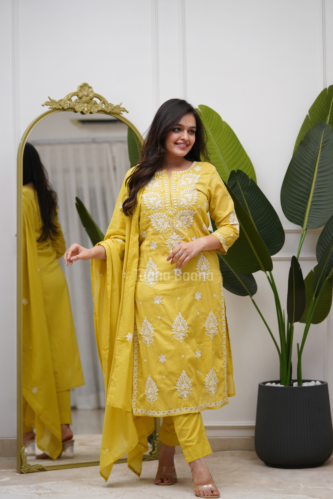 Dupatta Pant Set