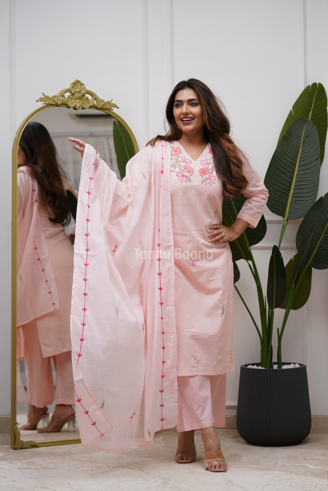 Dupatta Pant Set
