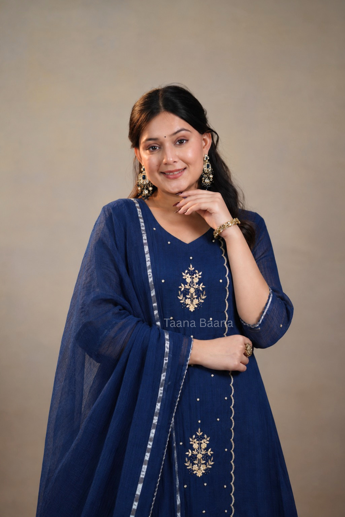 Dupatta Pant Set