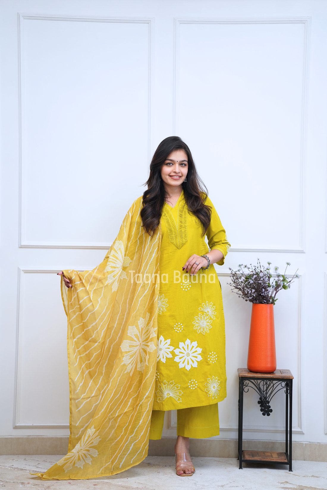 Dupatta Pant Set