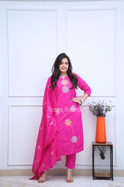 Dupatta Pant Set