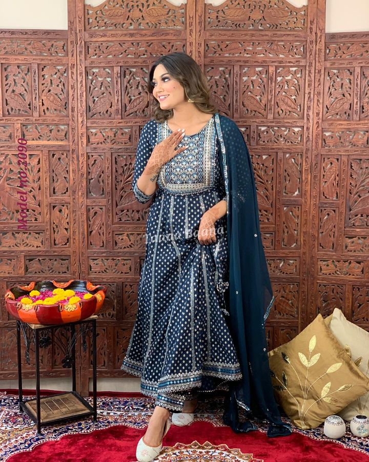 Anarkali Duppata Suit