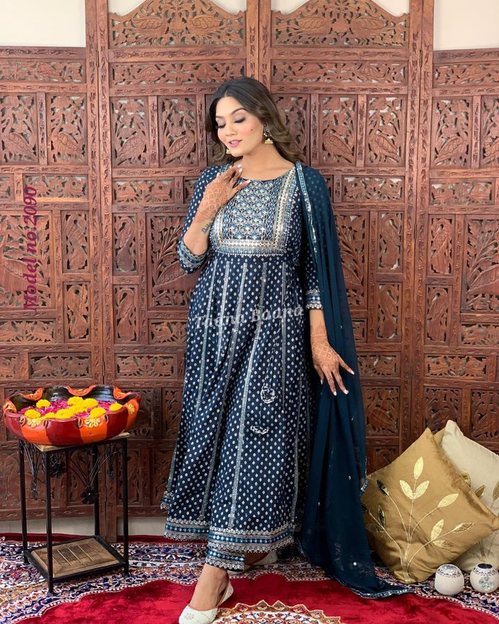 Anarkali Duppata Suit