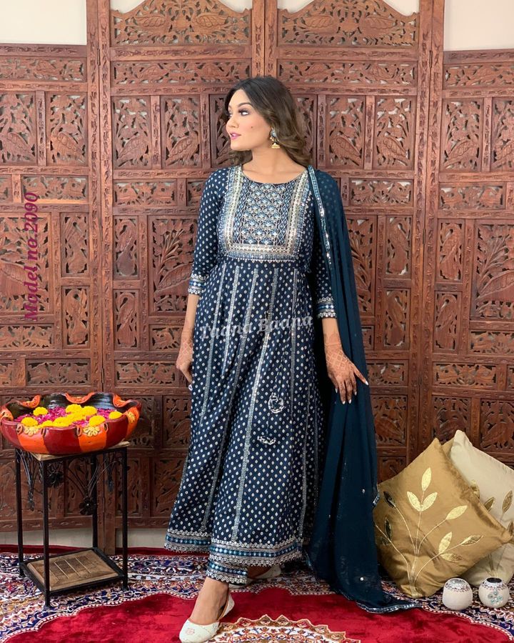 Anarkali Duppata Suit