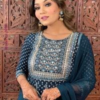 Anarkali Duppata Suit