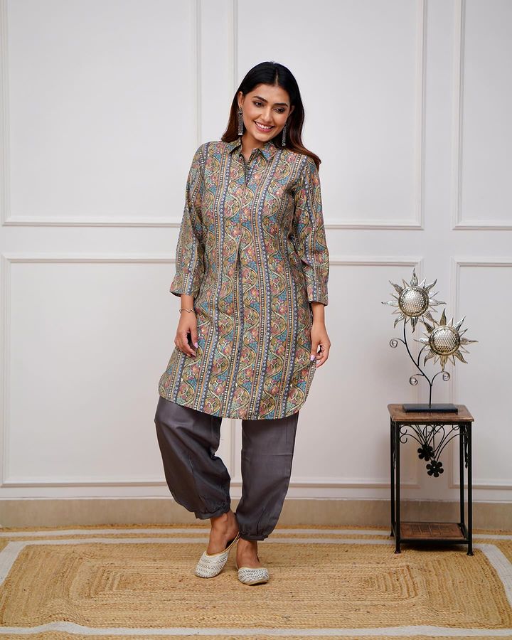 Afghani Kurti Pant set