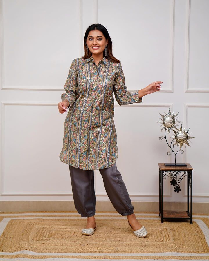 Afghani Kurti Pant set