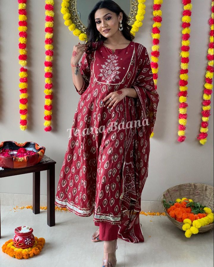 Duppata Pant Set