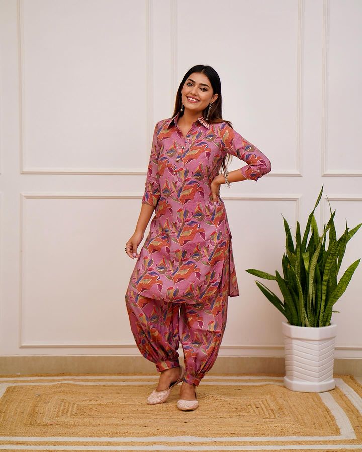 Afghani Kurti Pant set