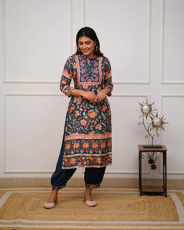 Afghani Kurti Pant set