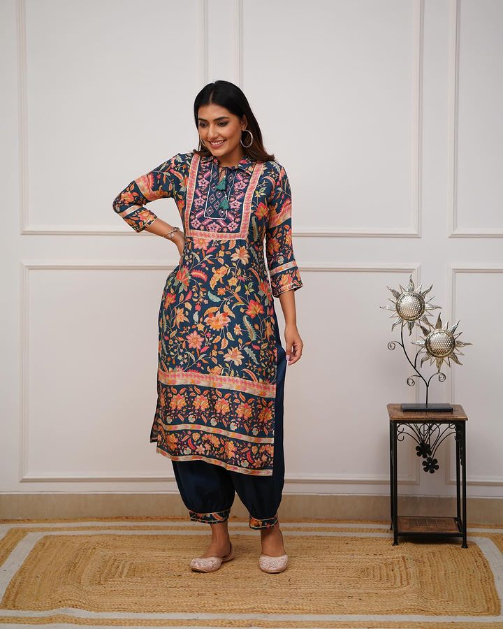 Afghani Kurti Pant set