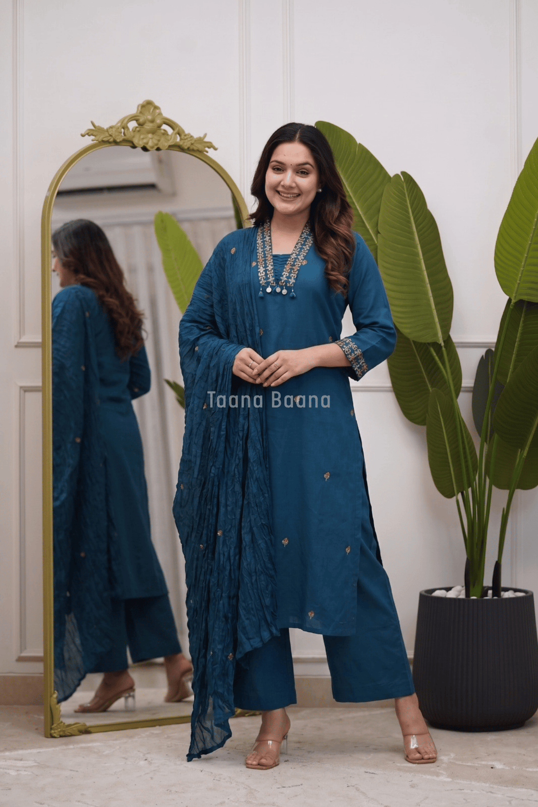 Dupatta Pant Set