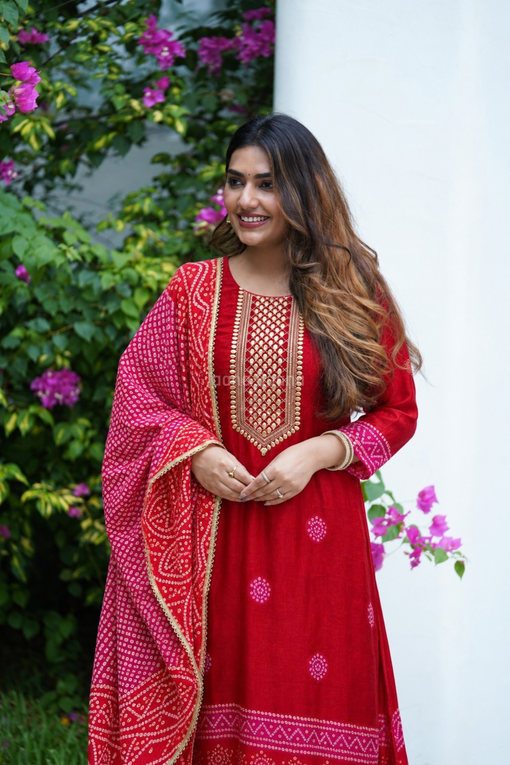Dupatta Pant Set