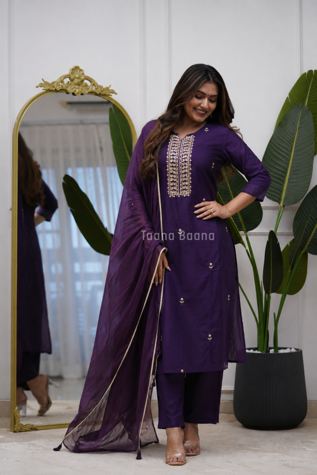 Dupatta Pant Set