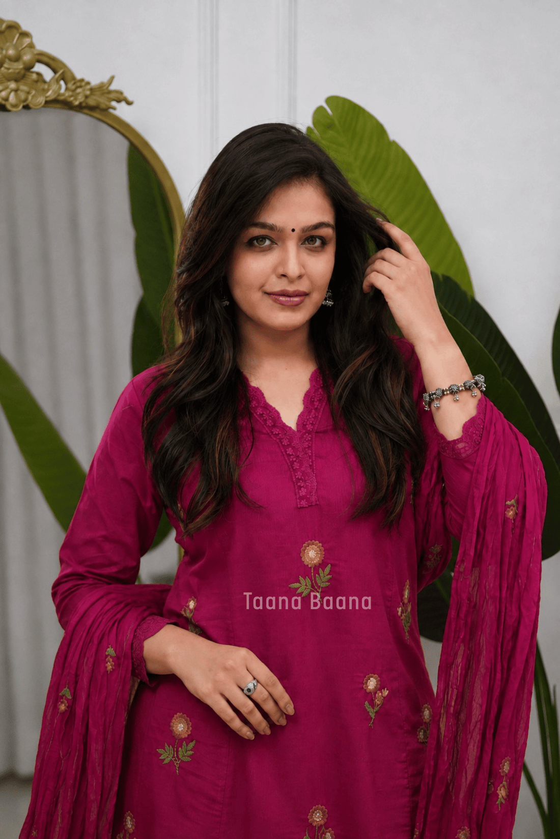 Dupatta Pant Set