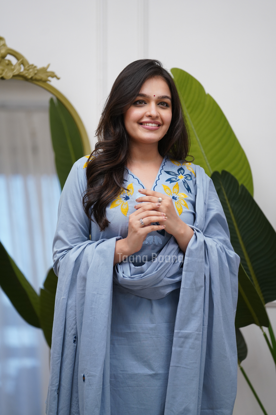 Dupatta Pant Set