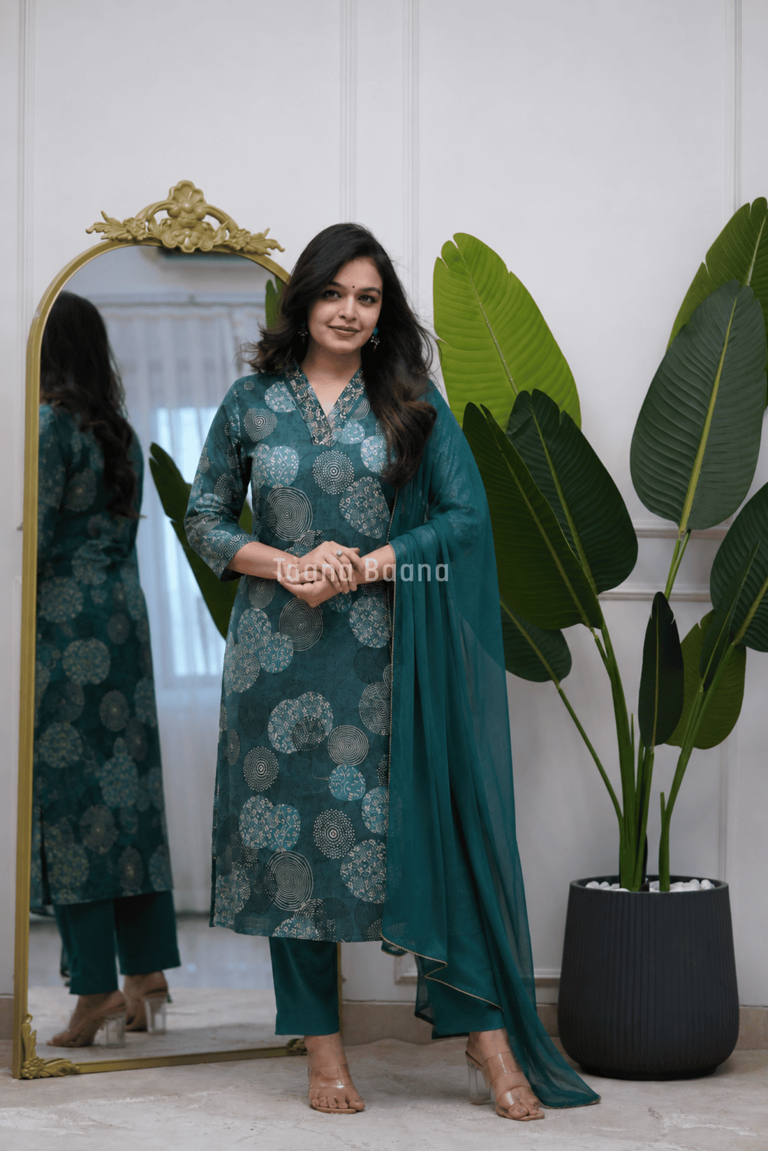 Dupatta Pant Set