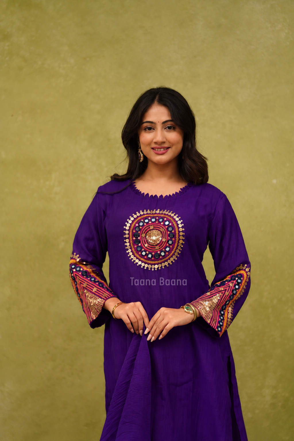 Dupatta Pant Set