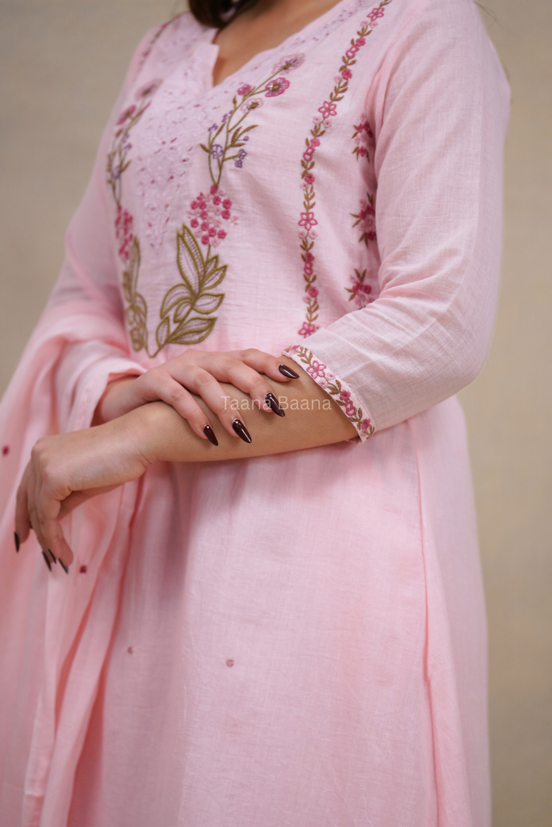 Dupatta Pant Set