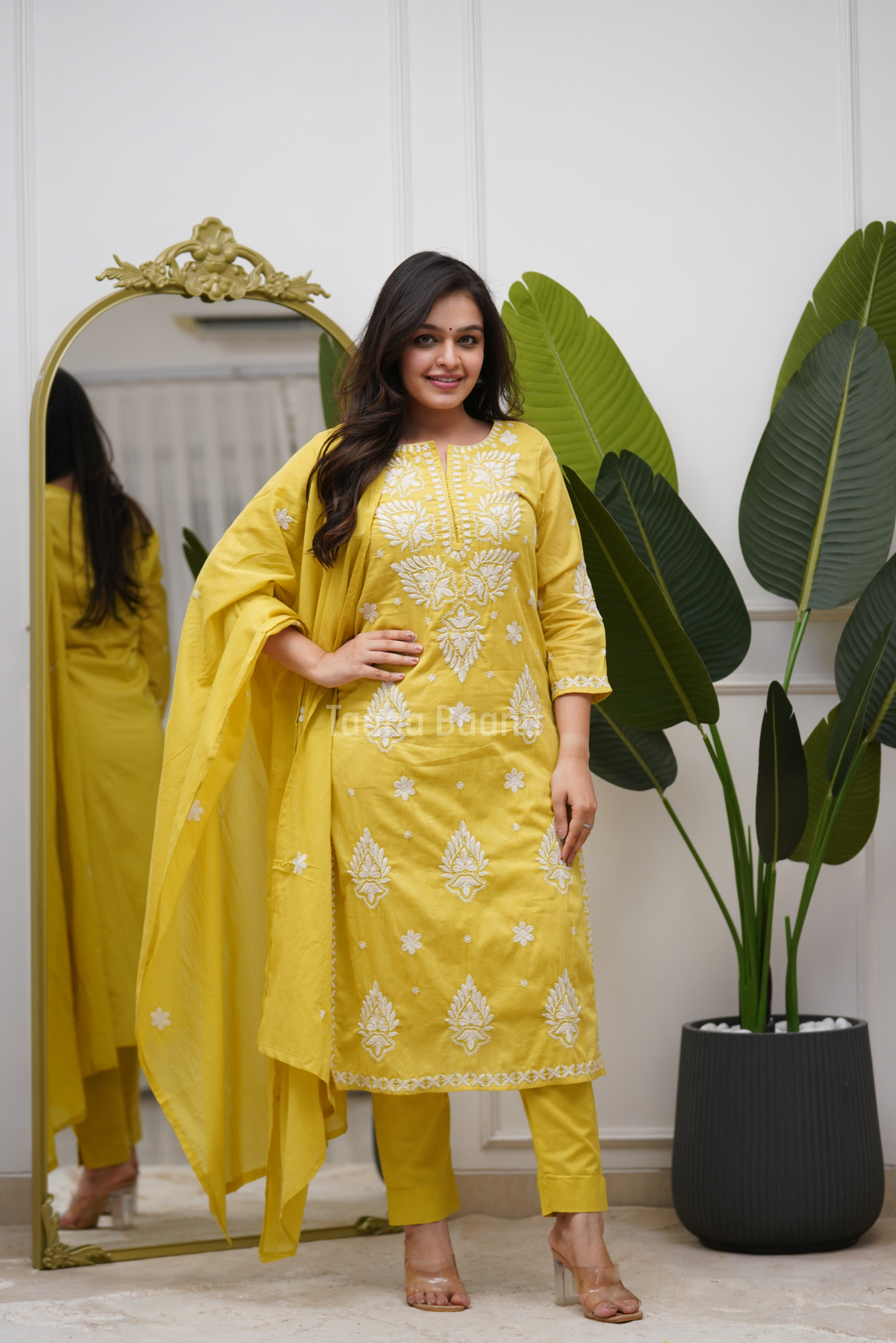 Dupatta Pant Set