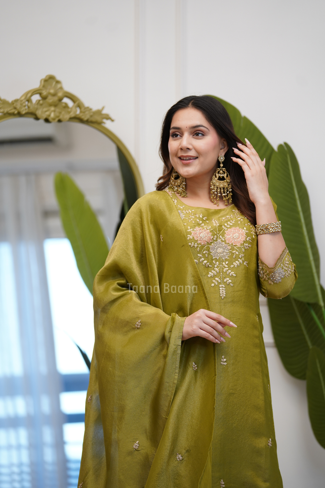 Dupatta Plazo Set