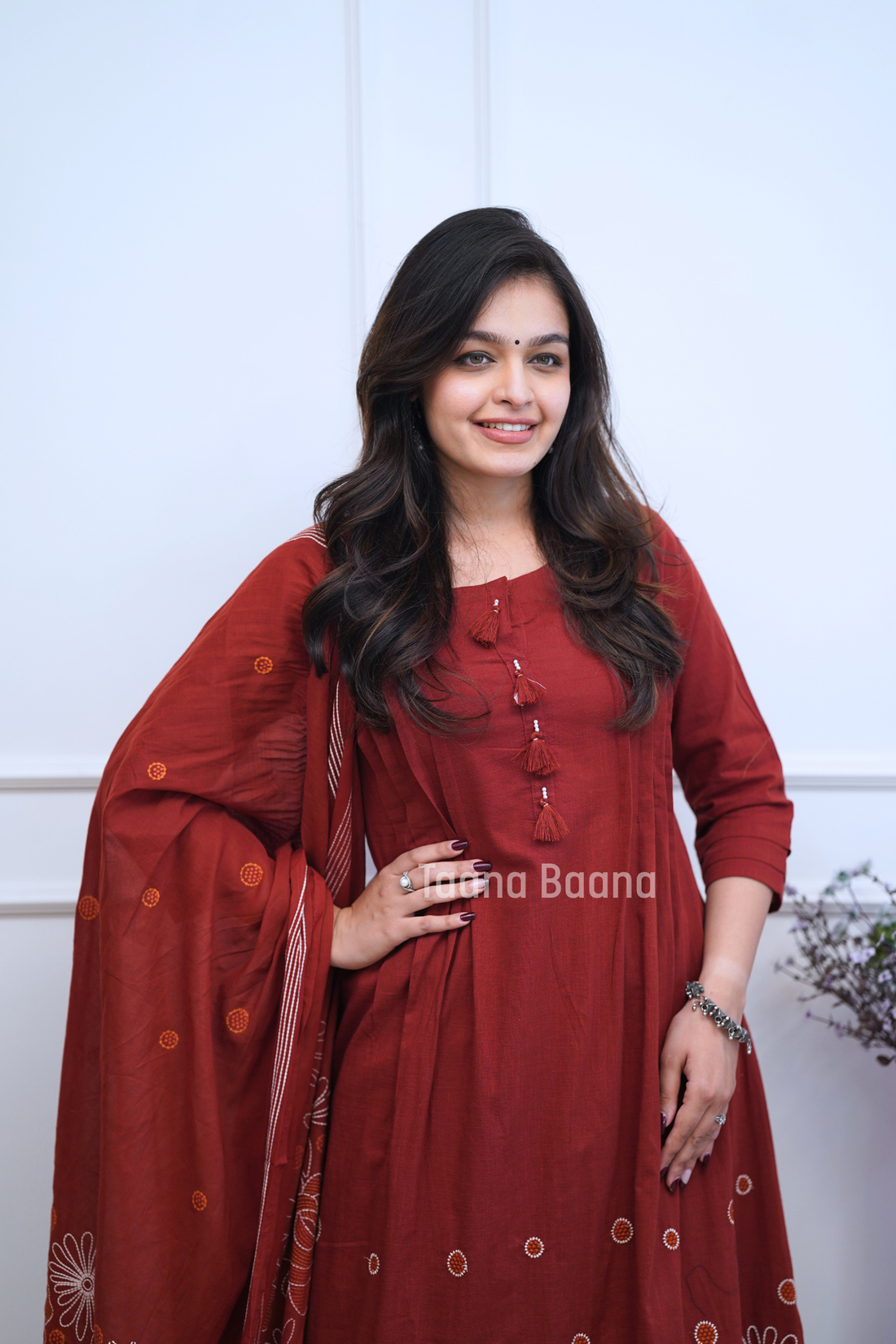 Dupatta Pant Set