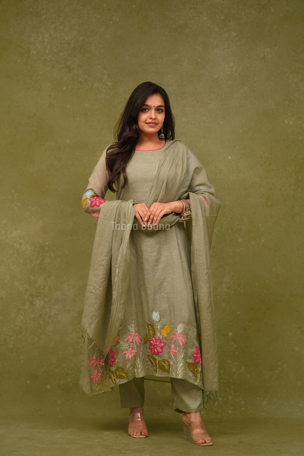 Dupatta Pant Set