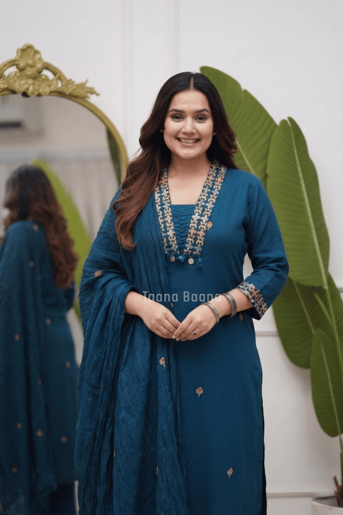 Dupatta Pant Set