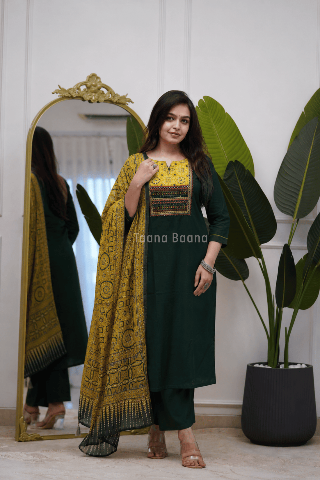 Dupatta Pant Set