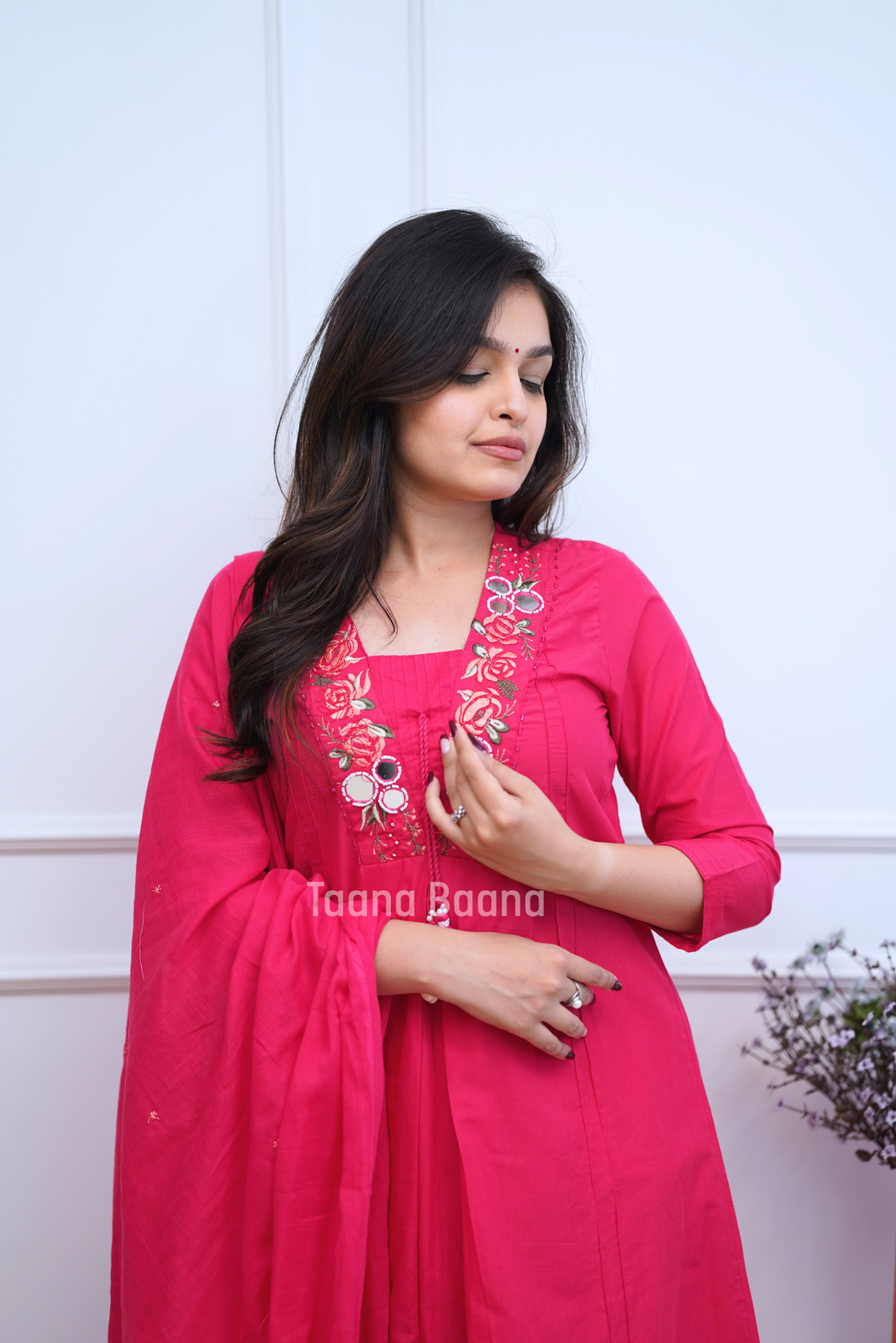 Dupatta Pant Set