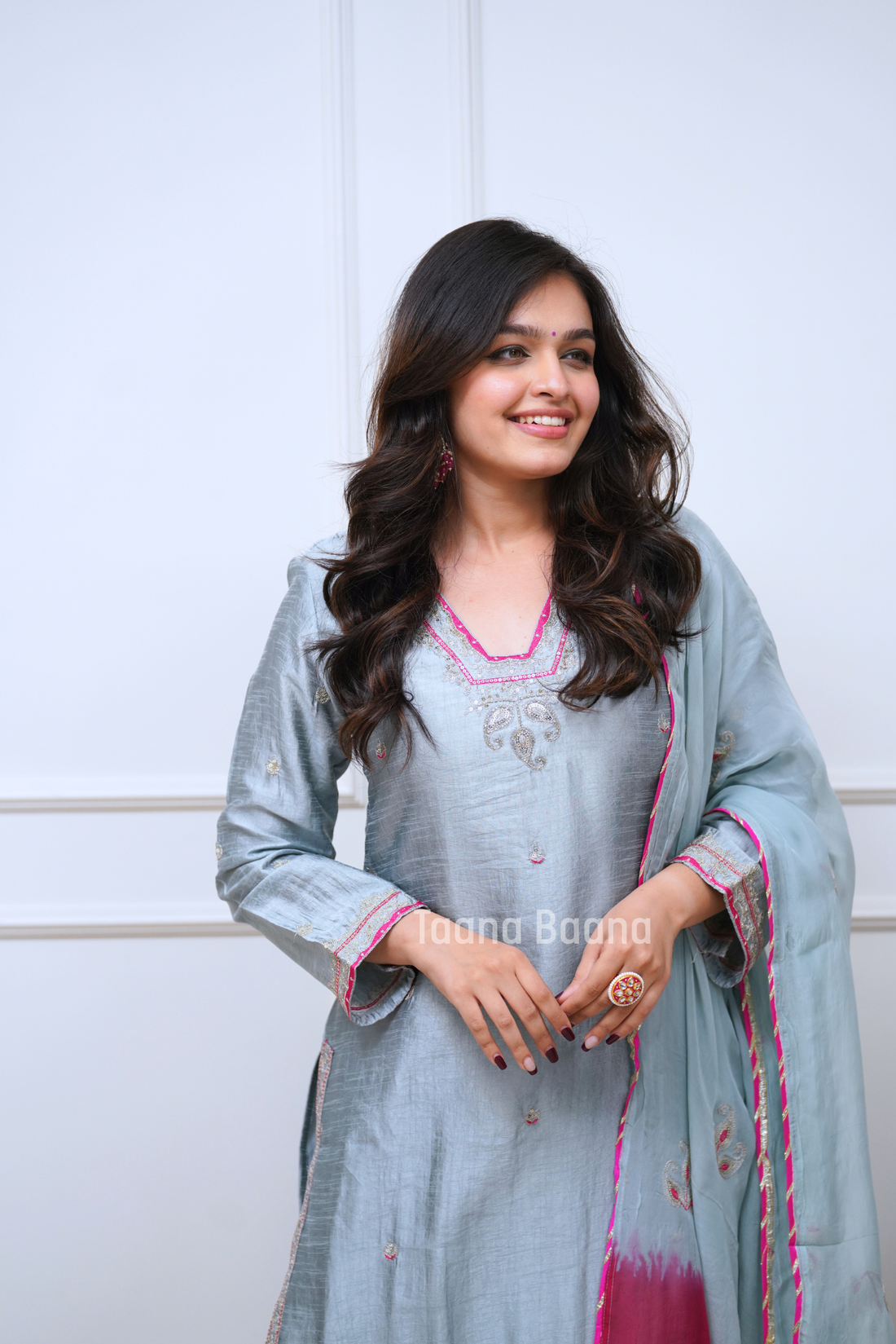 Dupatta Pant Set