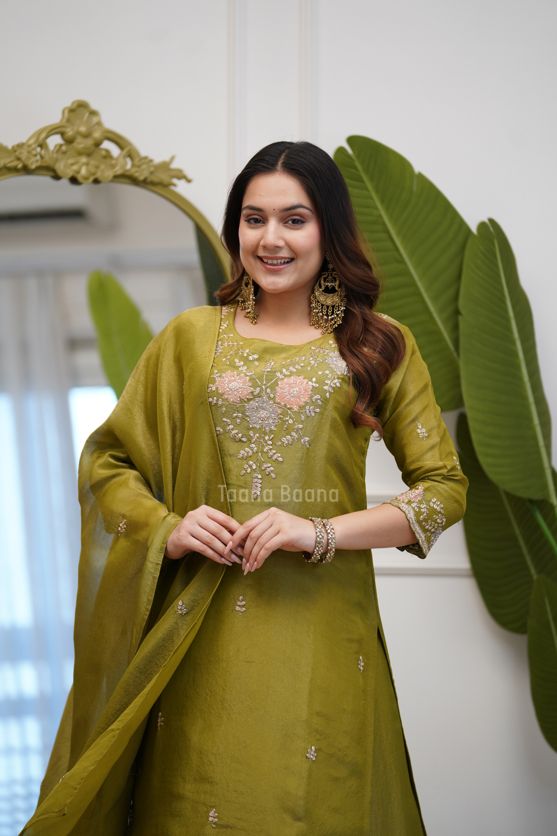 Dupatta Plazo Set
