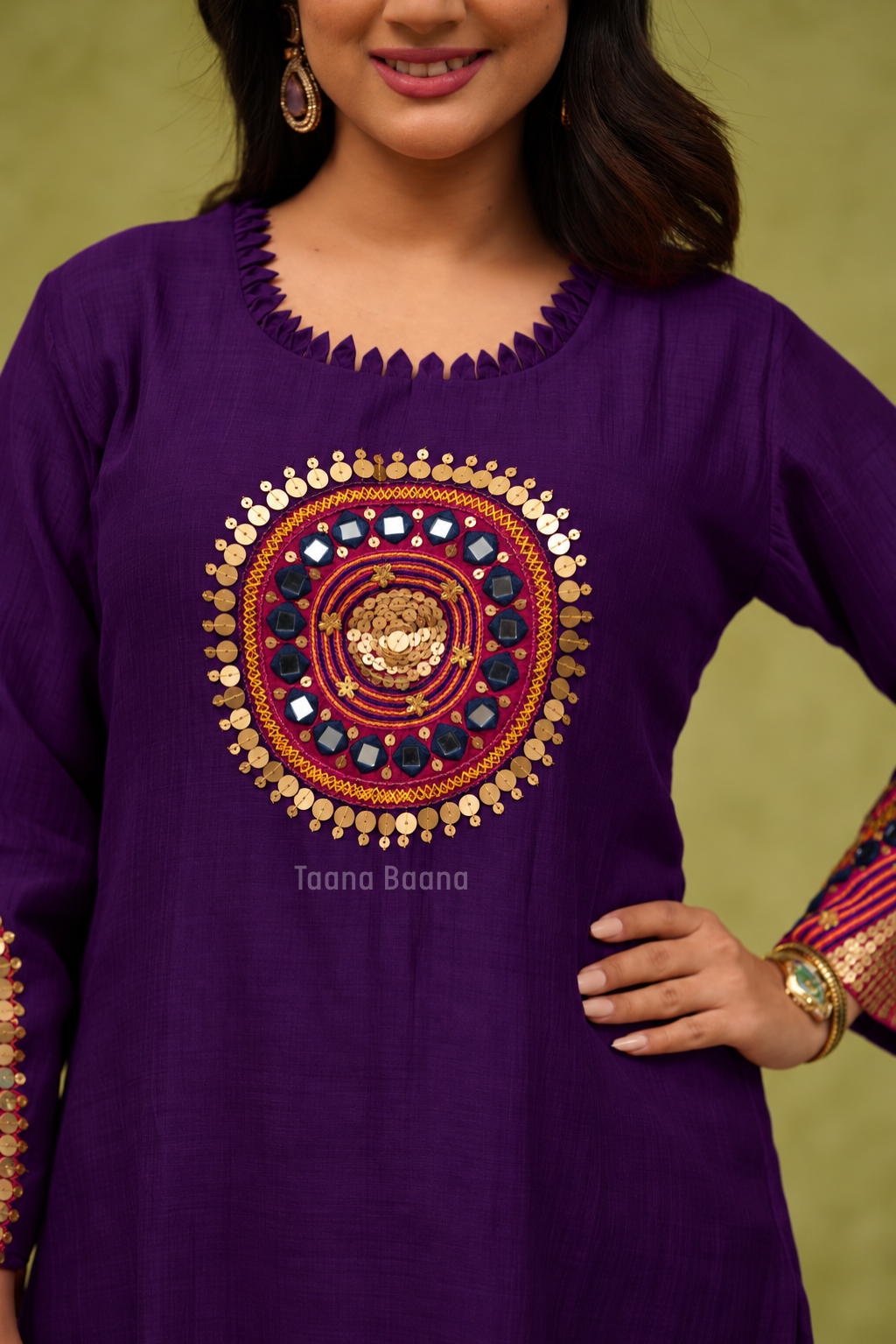 Dupatta Pant Set
