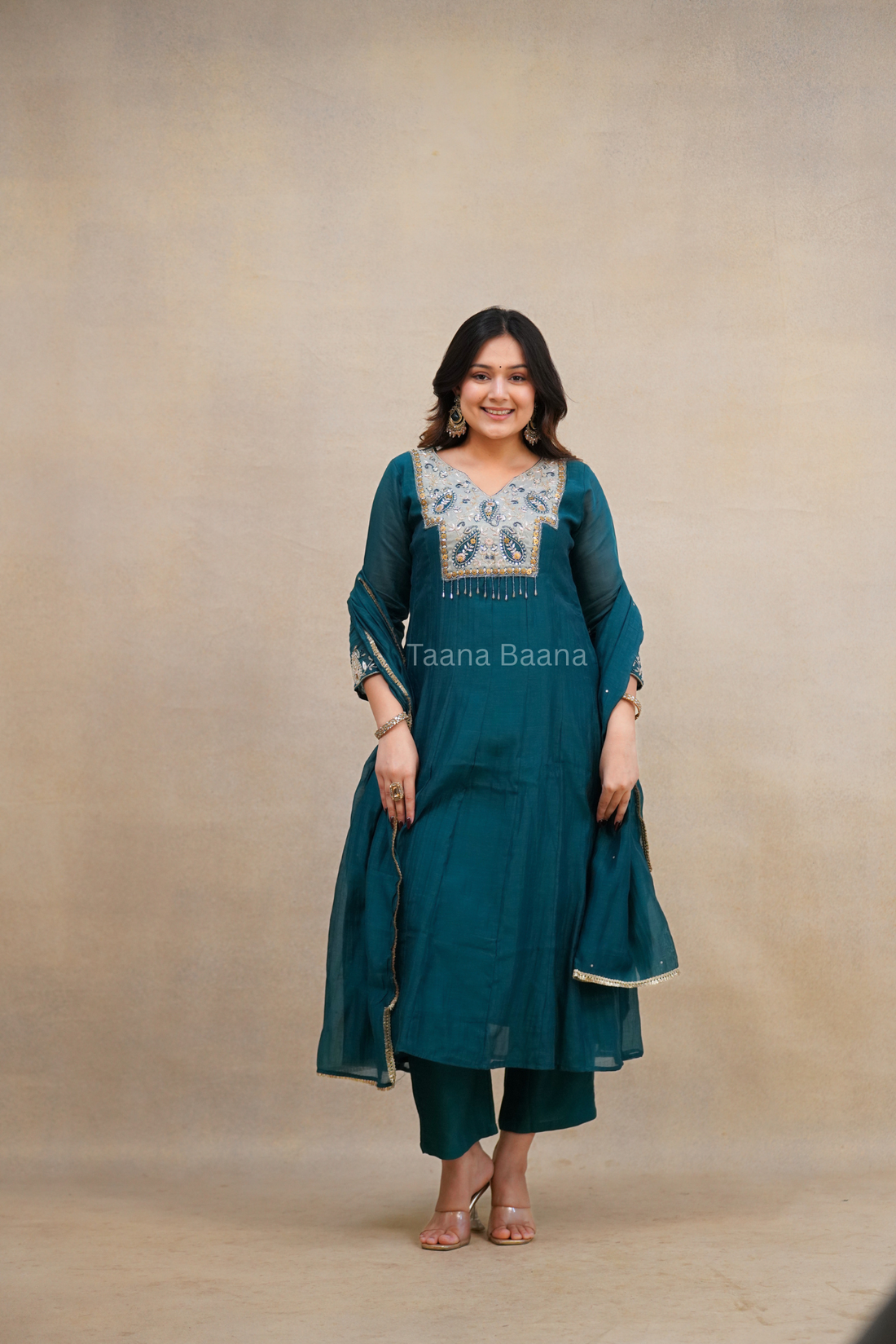 Dupatta Pant Set