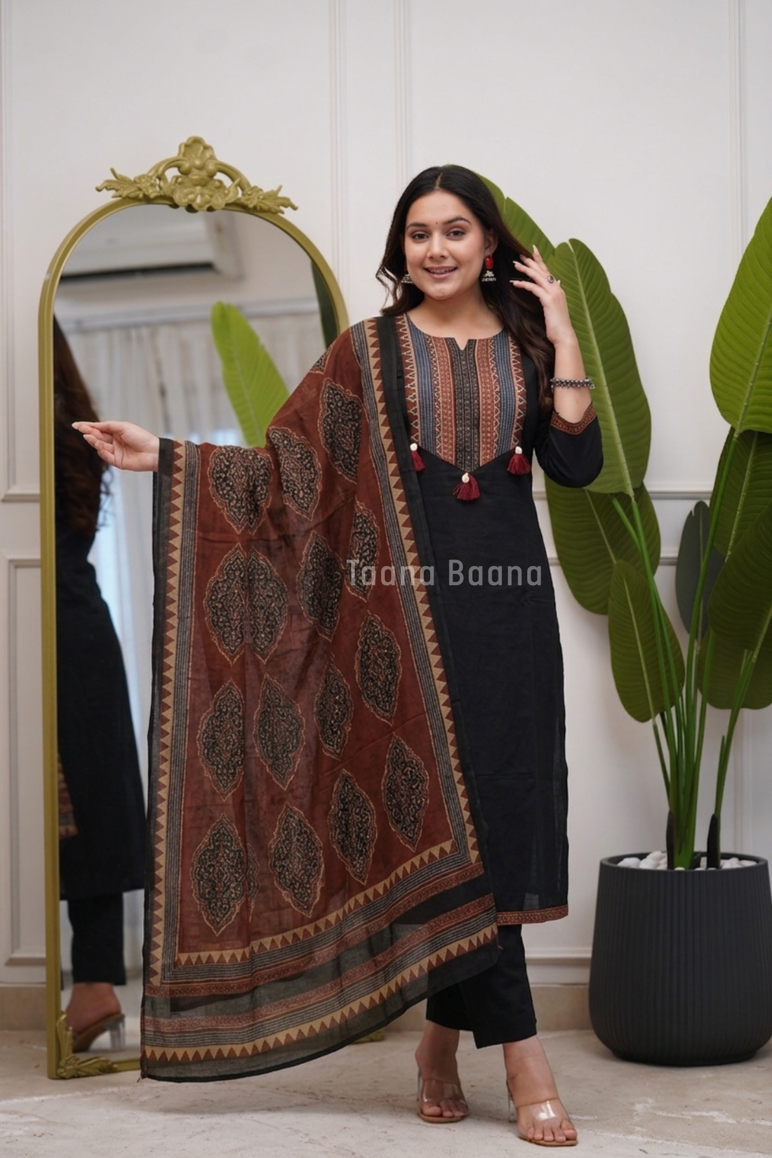 Dupatta Pant Set