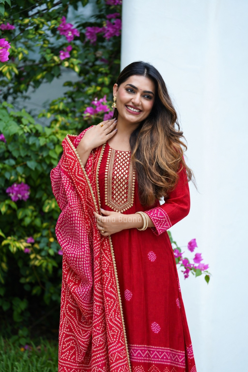 Dupatta Pant Set