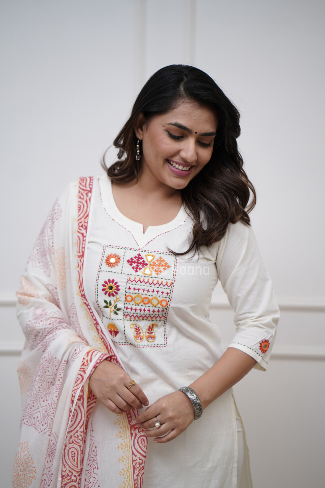 Dupatta Pant Set