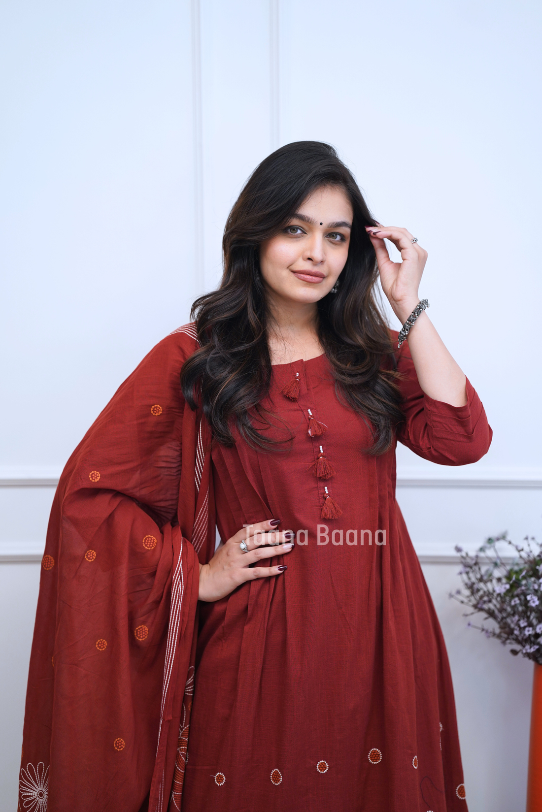 Dupatta Pant Set